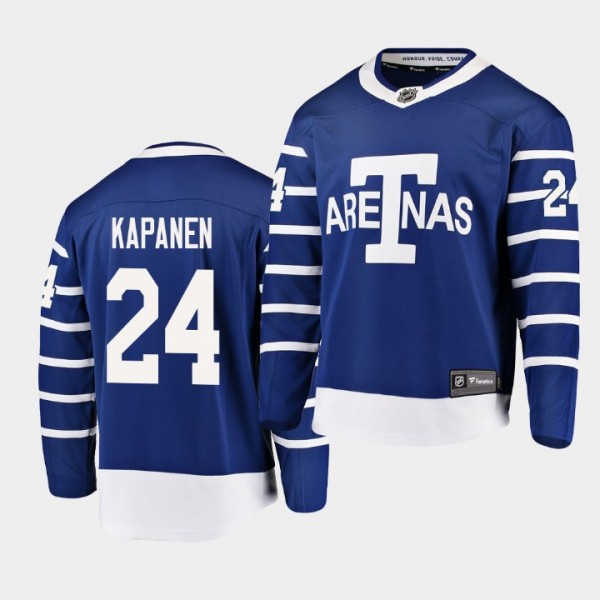 Kasperi Kapanen Maple Leafs #24 Breakaway Home Jer...