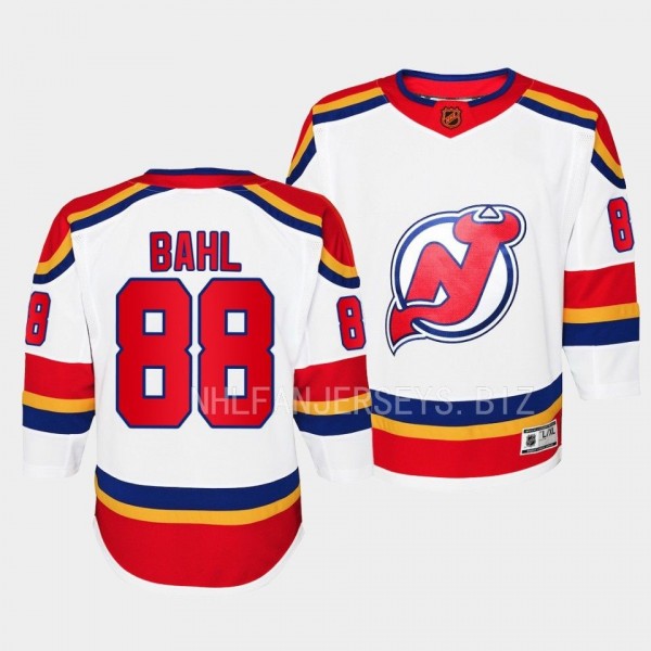 Kevin Bahl New Jersey Devils Youth Jersey 2022 Spe...