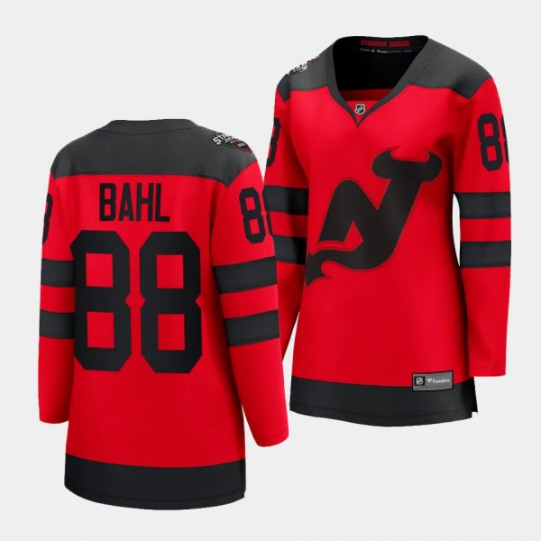 Kevin Bahl New Jersey Devils 2024 NHL Stadium Seri...