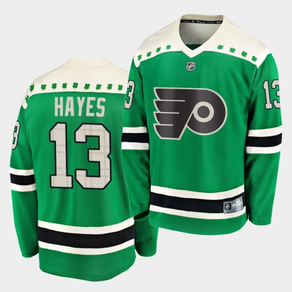 Kevin Hayes Philadelphia Flyers 2020 St. Patrick's...