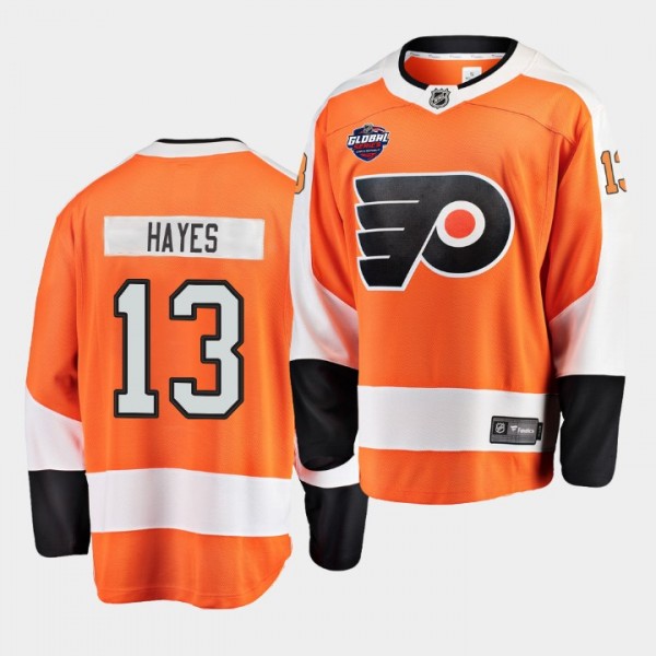 Kevin Hayes Flyers #13 Breakaway Player 2019 NHL G...