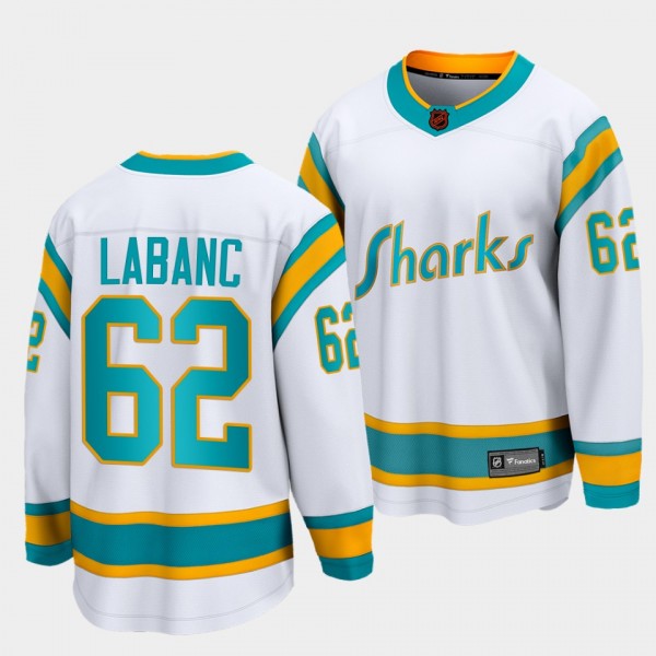 Kevin Labanc San Jose Sharks 2022 Special Edition 2.0 White Breakaway Player Jersey Men's