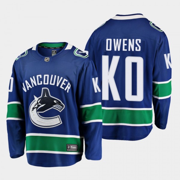 Kevin Owens Vancouver Canucks KO Owens Home Jersey...