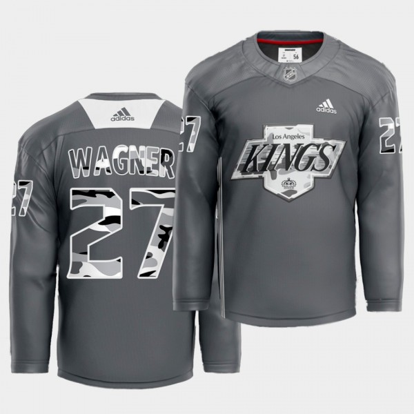 LA Kings X Undefeated Austin Wagner #27 Gray Jerse...