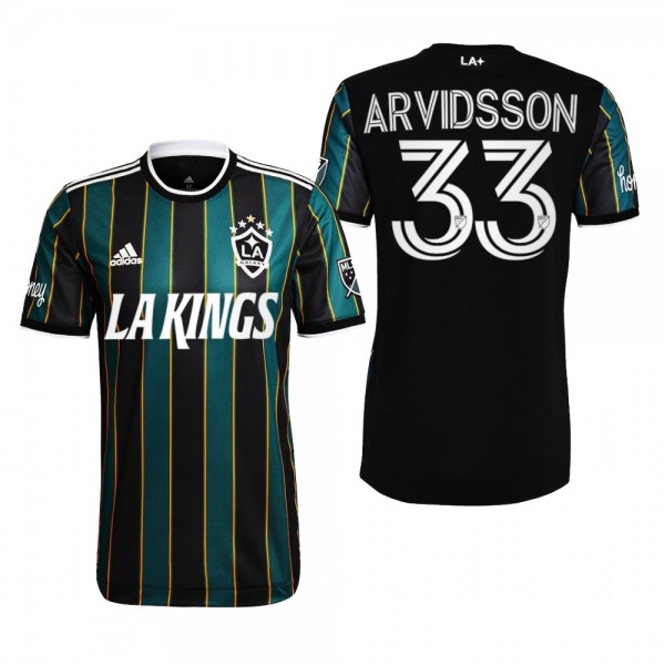 Viktor Arvidsson Los Angeles Kings LA Galaxy Night Jersey Black #33