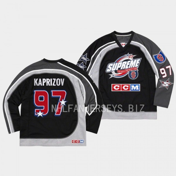 Kirill Kaprizov Minnesota Wild 2023 All Stars Black #97 Jersey Supreme CCM hockey