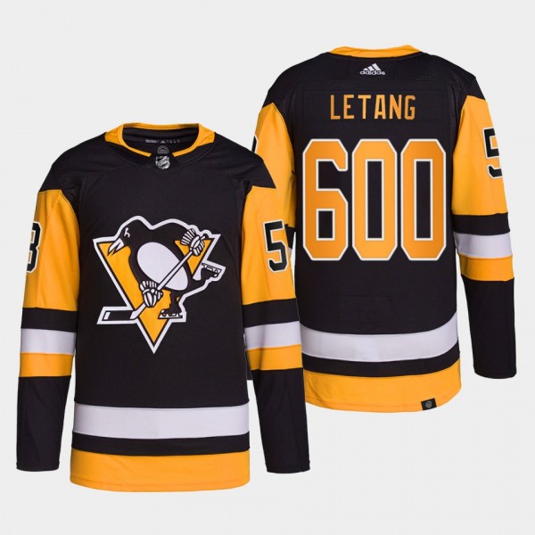 Kris Letang 600 Career Points Penguins #58 Special...