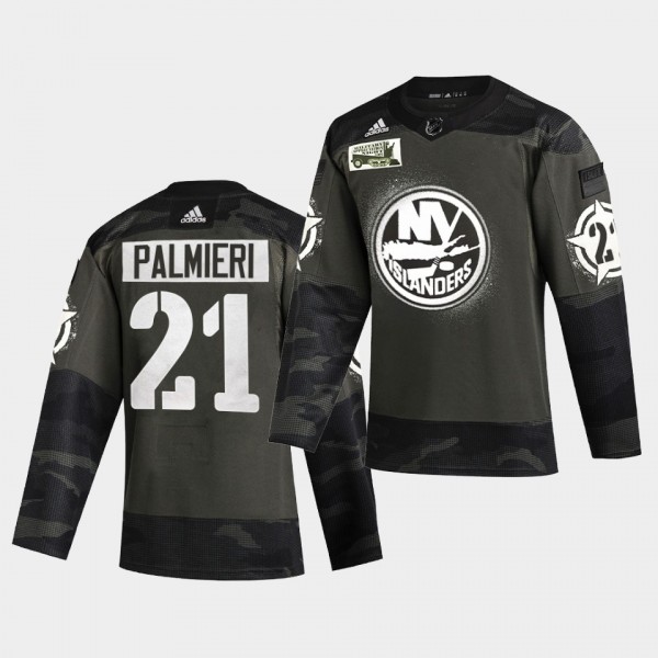 Kyle Palmieri New York Islanders 2021 Military Nig...