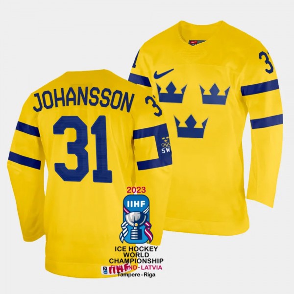 Sweden 2023 IIHF World Championship Lars Johansson...