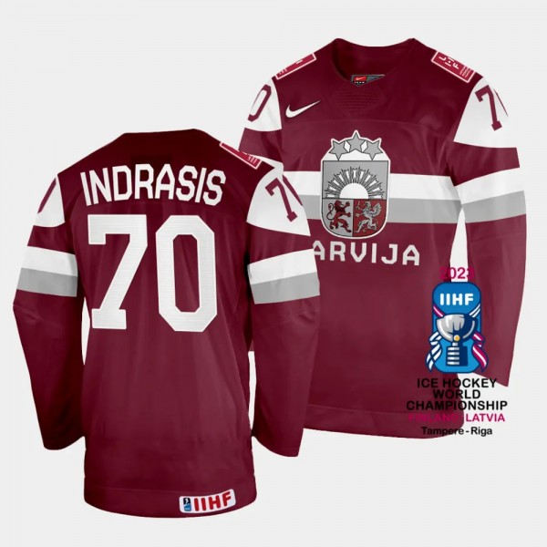 Miks Indrasis Latvia Hockey 2023 IIHF World Champi...
