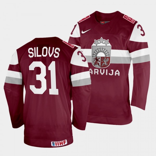 Arturs Silovs 2022 IIHF World Championship Latvia ...