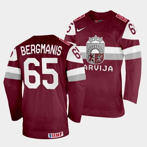 Arvils Bergmanis 2022 IIHF World Championship Latv...