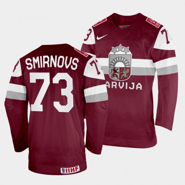 Deniss Smirnovs 2022 IIHF World Championship Latvi...