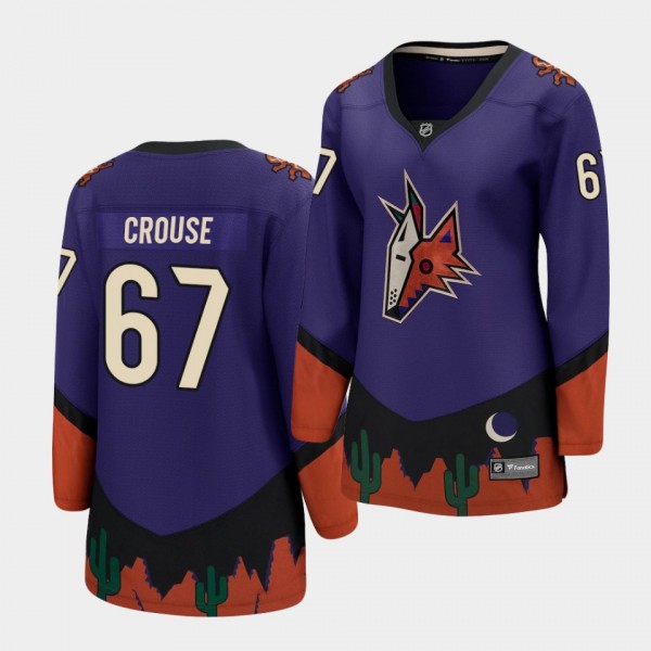 Lawson Crouse Coyotes #67 2021 Special Edition Women Jersey