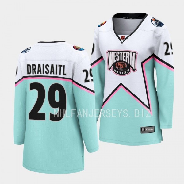 Leon Draisaitl Edmonton Oilers 2023 NHL All-Star W...