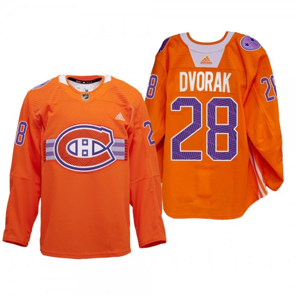 Christian Dvorak Montreal Canadiens Indigenous Cel...