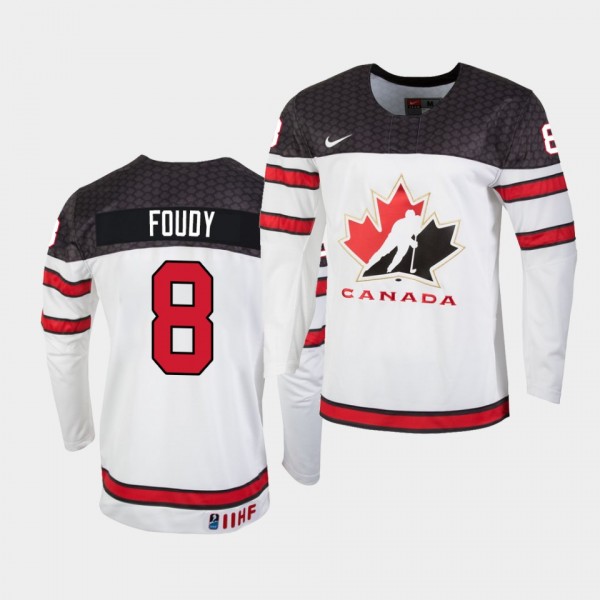 Canada Team Liam Foudy 2021 IIHF World Championshi...