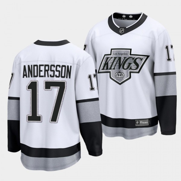 Lias Andersson Los Angeles Kings Alternate White P...
