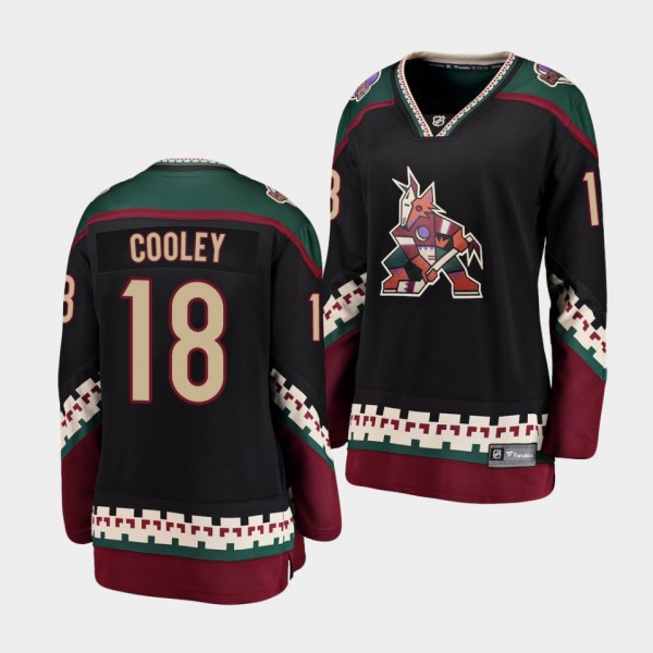 Logan Cooley Coyotes Home 2022 NHL Draft Women Jersey