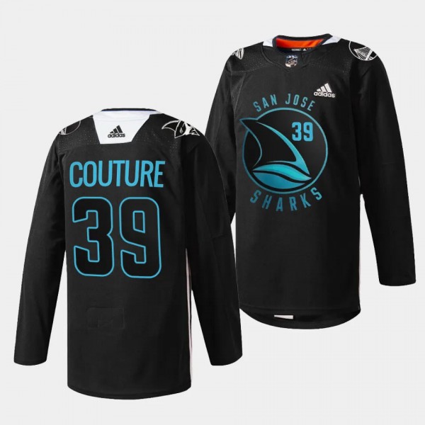 Logan Couture San Jose Sharks 2023 Warriors Black ...