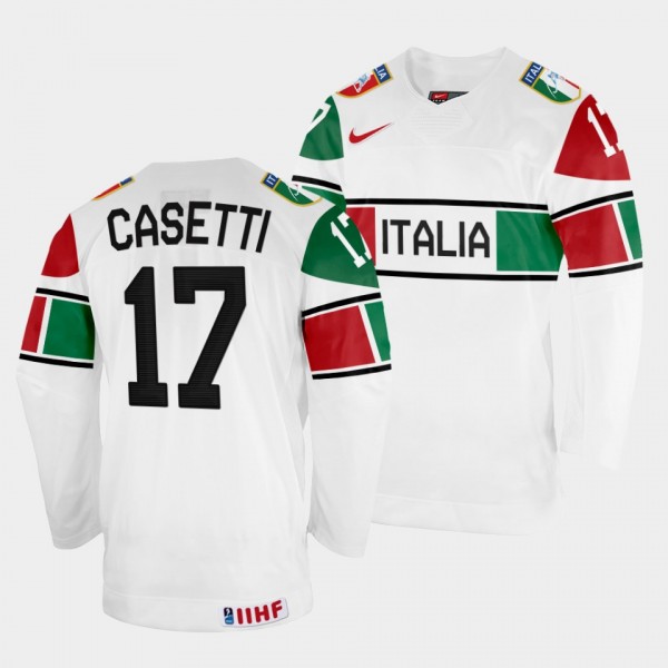 Italy 2022 IIHF World Championship Lorenzo Casetti...