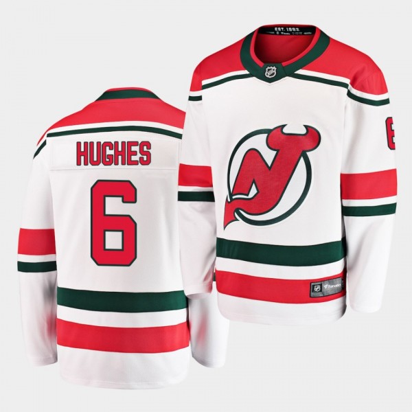Luke Hughes Devils Alternate 2021 NHL Draft Jersey...