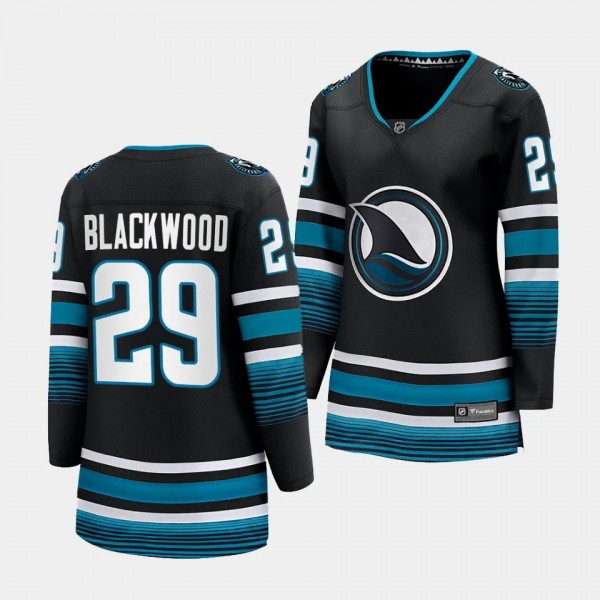 Mackenzie Blackwood San Jose Sharks 2023-24 Cali F...