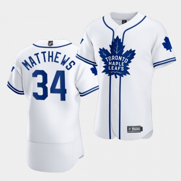 Auston Matthews Toronto Maple Leafs 2020 NHL X MLB...