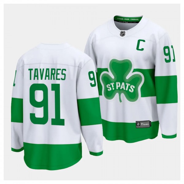 2024 St. Patricks Alternate John Tavares Toronto M...