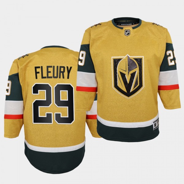 Marc-andre Fleury Youth Jersey Golden Knights Alte...