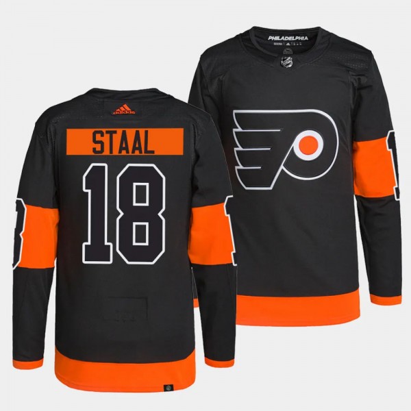 Philadelphia Flyers Authentic Pro Marc Staal #18 Black Jersey Alternate