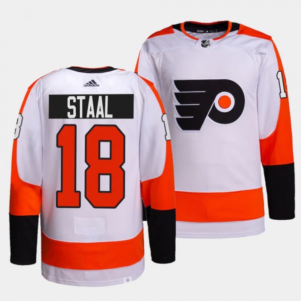 Marc Staal Philadelphia Flyers Away White #18 Auth...