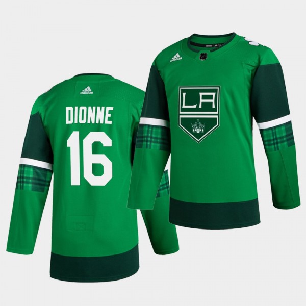 Marcel Dionne Kings 2020 St. Patrick's Day Green A...