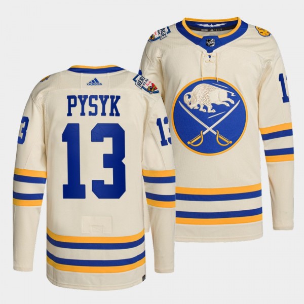 Buffalo Sabres 2022 Heritage Classic Mark Pysyk #1...