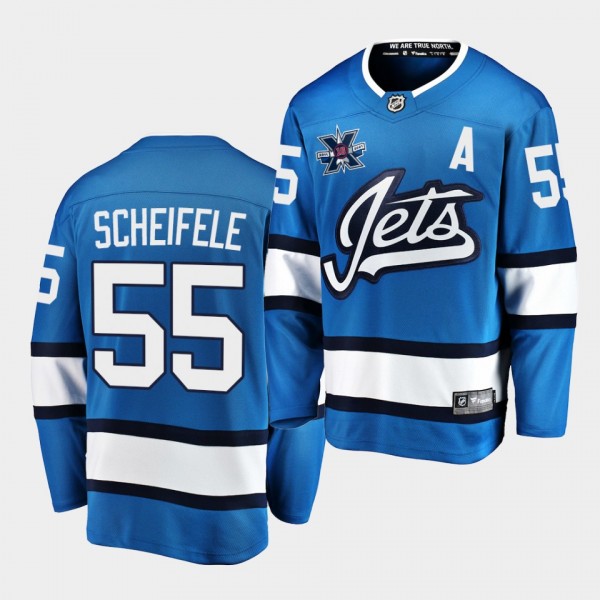 Mark Scheifele Winnipeg Jets 2020-21 10th Annivers...