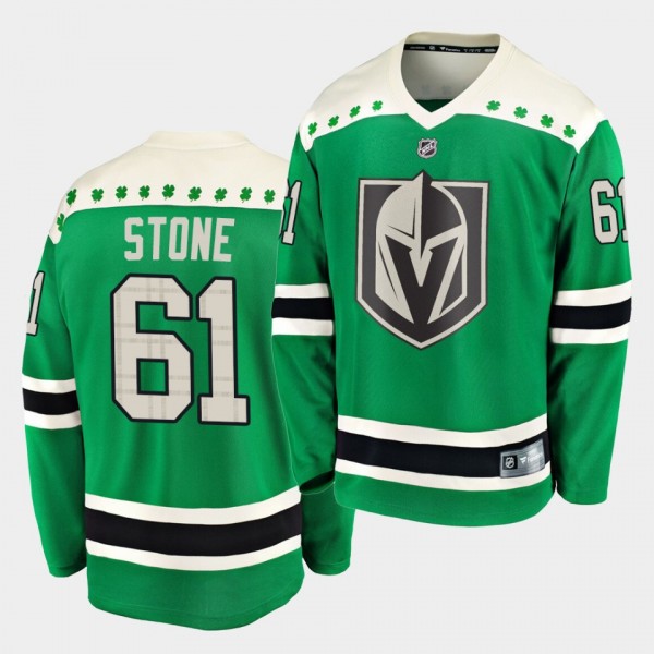 Mark Stone Vegas Golden Knights 2020 St. Patrick's Day Replica Player Green Jersey