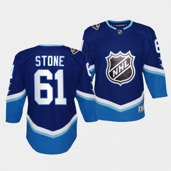 Mark Stone Youth Jersey Golden Knights 2022 NHL All-Star Blue Western Jersey