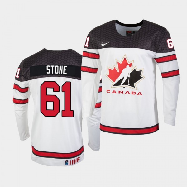 Mark Stone IIHF World Championship #61 Replica Whi...