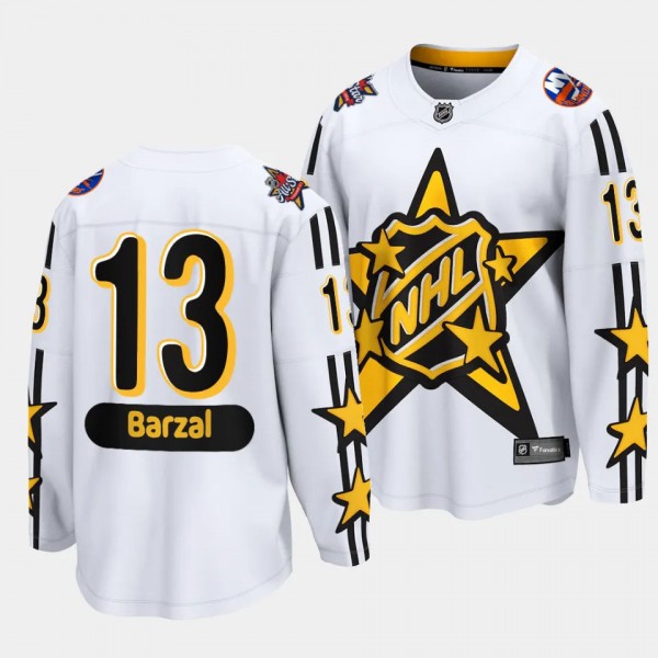 2024 NHL All-Star Game Mathew Barzal Jersey New Yo...