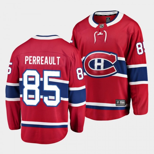 Mathieu Perreault Montreal Canadiens 2021 Home Red Player Men Jersey