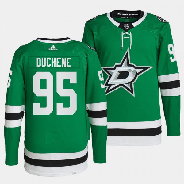 Stars Matt Duchene Home Men Green #95 Jersey Authe...