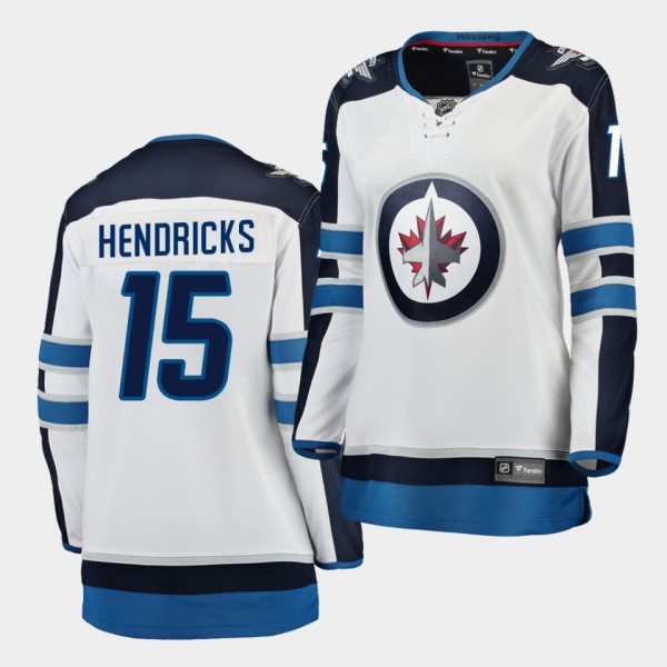 Matt Hendricks Winnipeg Jets #15 Breakaway Away Je...