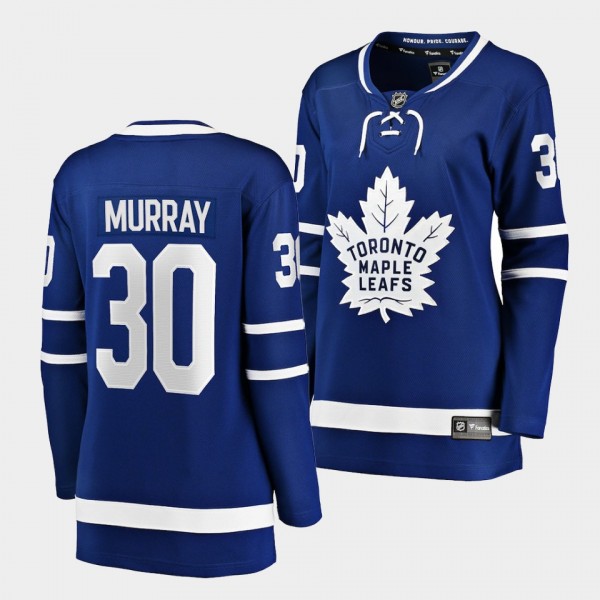 Matt Murray Maple Leafs Home Breakaway Player Wome...