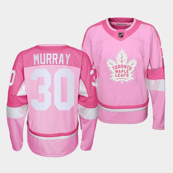 Toronto Maple Leafs Matt Murray Pink Hockey Fights...