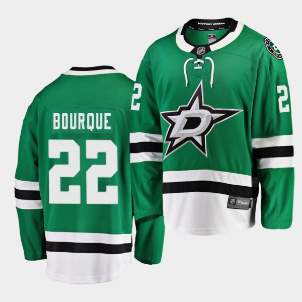 Mavrik Bourque Dallas Stars 2020 NHL Draft Green Home Men Jersey