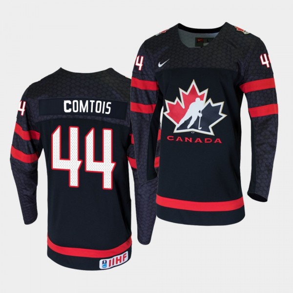Canada Team 44 Max Comtois 2021 IIHF World Champio...