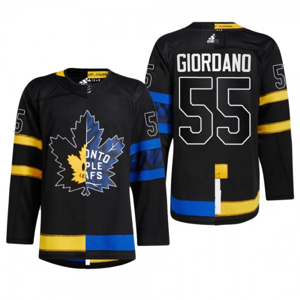 Men Toronto Maple Leafs Mark Giordano #55 Split Ed...