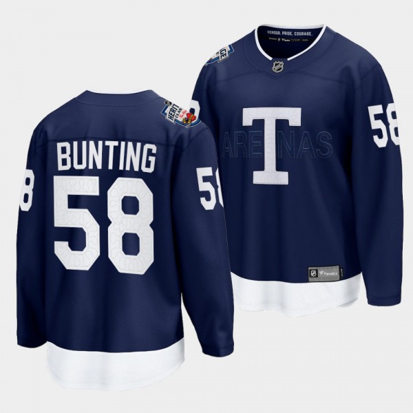 Michael Bunting Toronto Maple Leafs 2022 Heritage ...