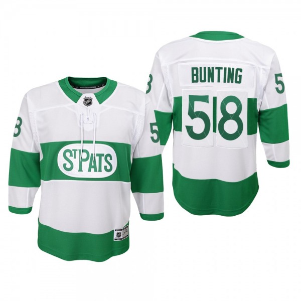 Youth Maple Leafs Michael Bunting 2022 St. Pats Je...