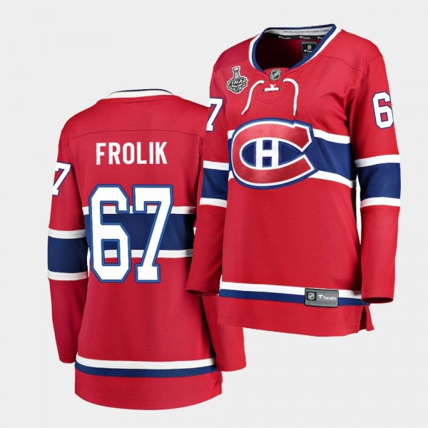 Michael Frolik Canadiens 2021 Stanley Cup Final Ho...